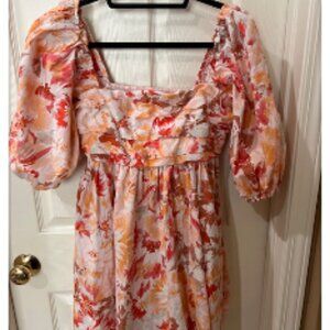 Abercrombie & Fitch Floral Mini Summer Dress